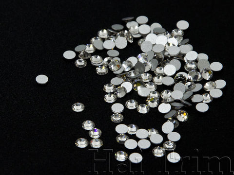  Preciosa Viva Crystal AB Rhinestones - Flatback - SS16 (4mm)  (72) : Arts, Crafts & Sewing