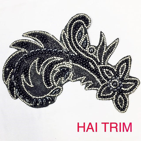  STOBOK 6 Pcs Rhinestone Applique DIY Back Patches