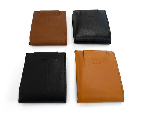 Leather wallet bi-fold wallet