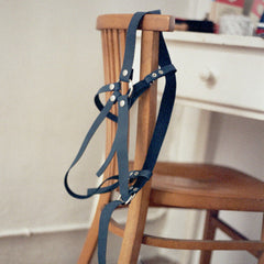 BS Atelier leather strap on harness