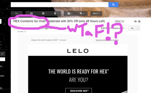 Lelo Hex condoms go viral.