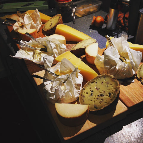 Cheese board at Lupercalia - Dinner and Sex toys in Dublin