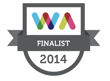 Web Awards Finalist 2014 Logo