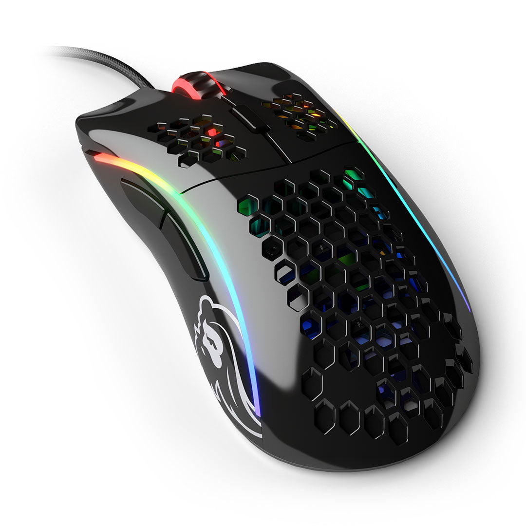 Glorious Model O Glossy Black Gaming Mouse Alhamlan Store 1215
