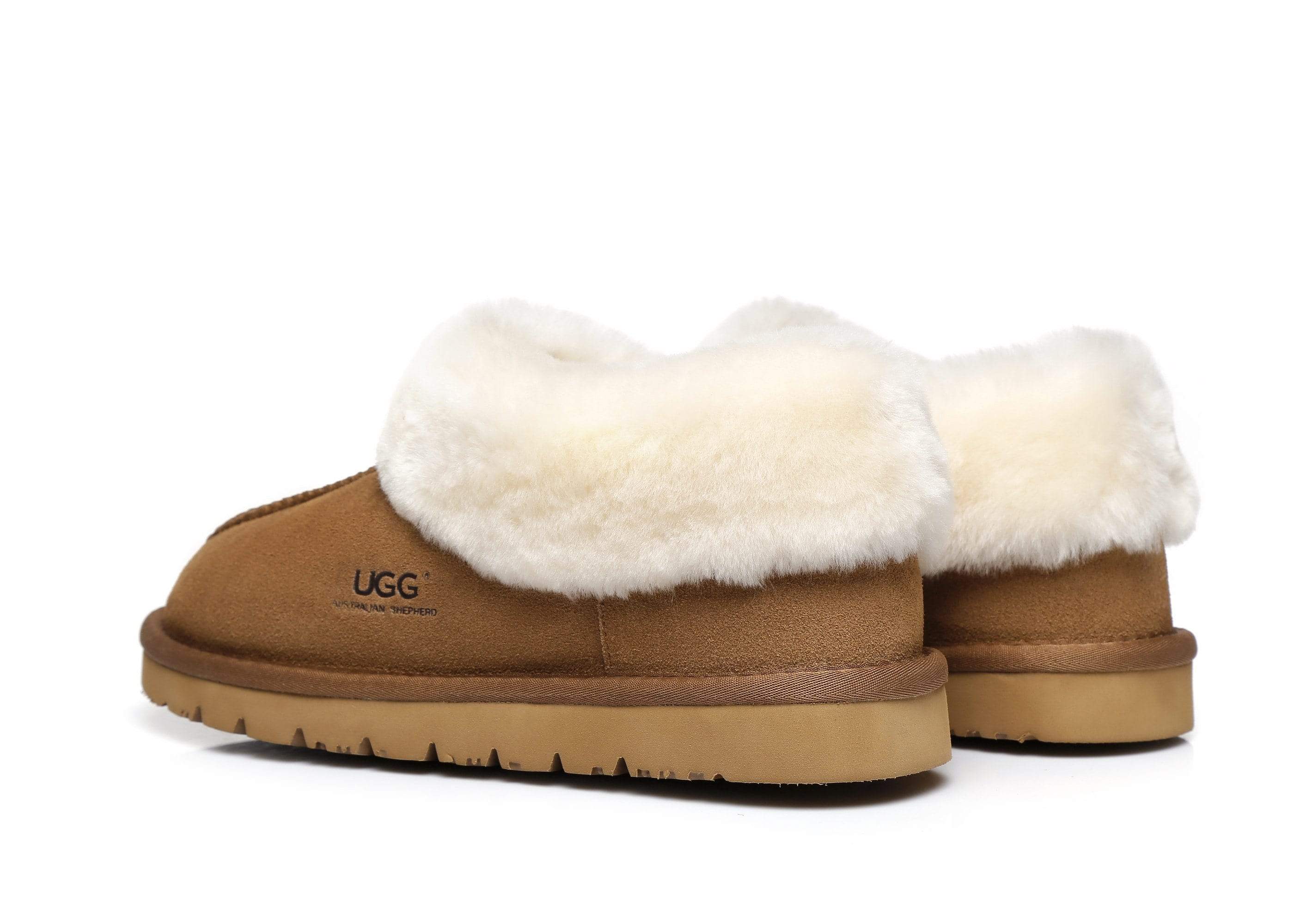 ugg fur moccasins