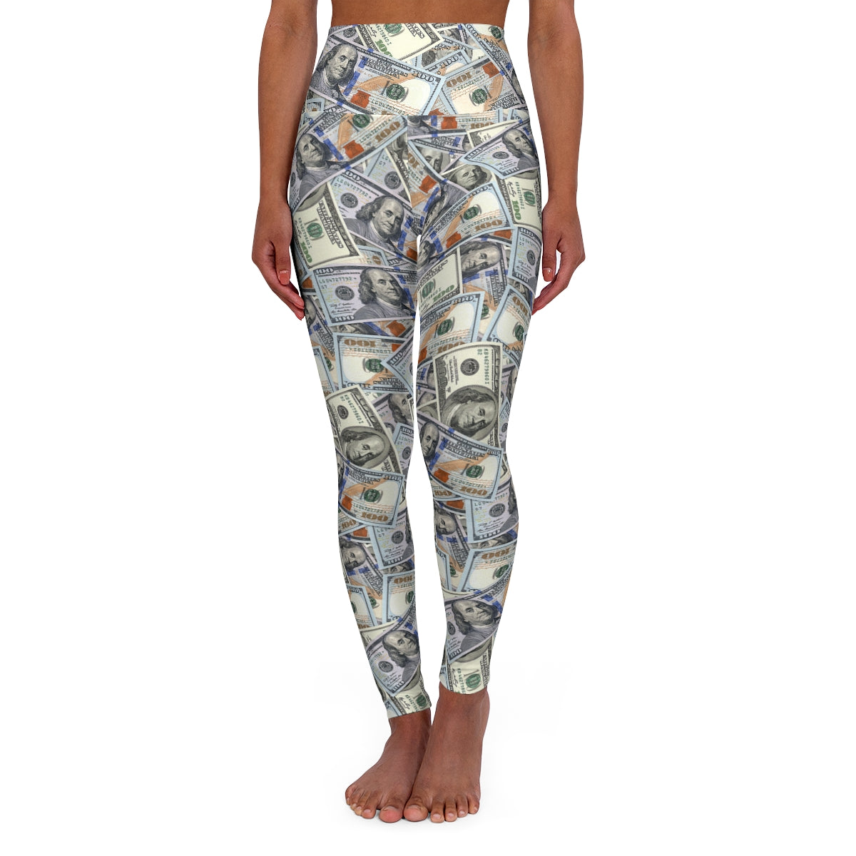 Creamy Soft Cash Money Plus Size Leggings - USA Fashion™ | USA Fashion