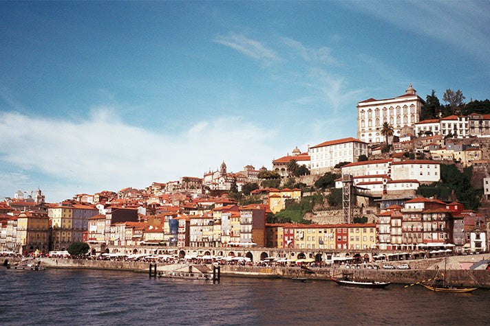 The riverside city of Porto in Portugal, photographed on 35mm analogue film by Mat Arney