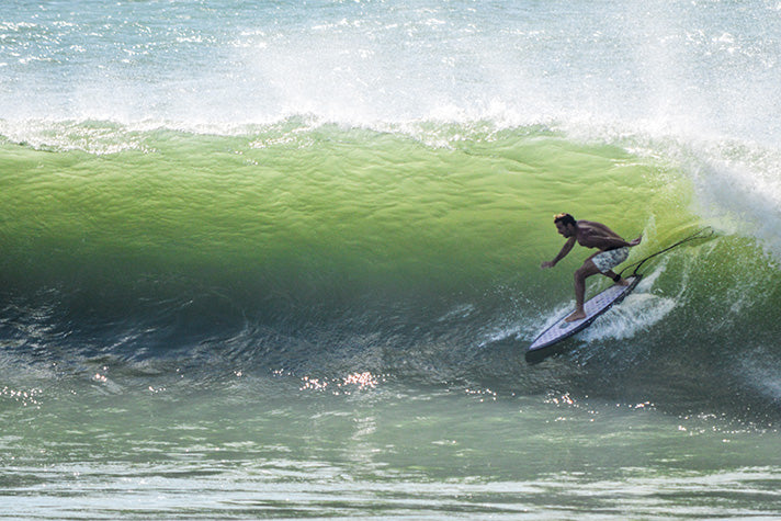 Franco Rebagliati surfing in Sri Lanka