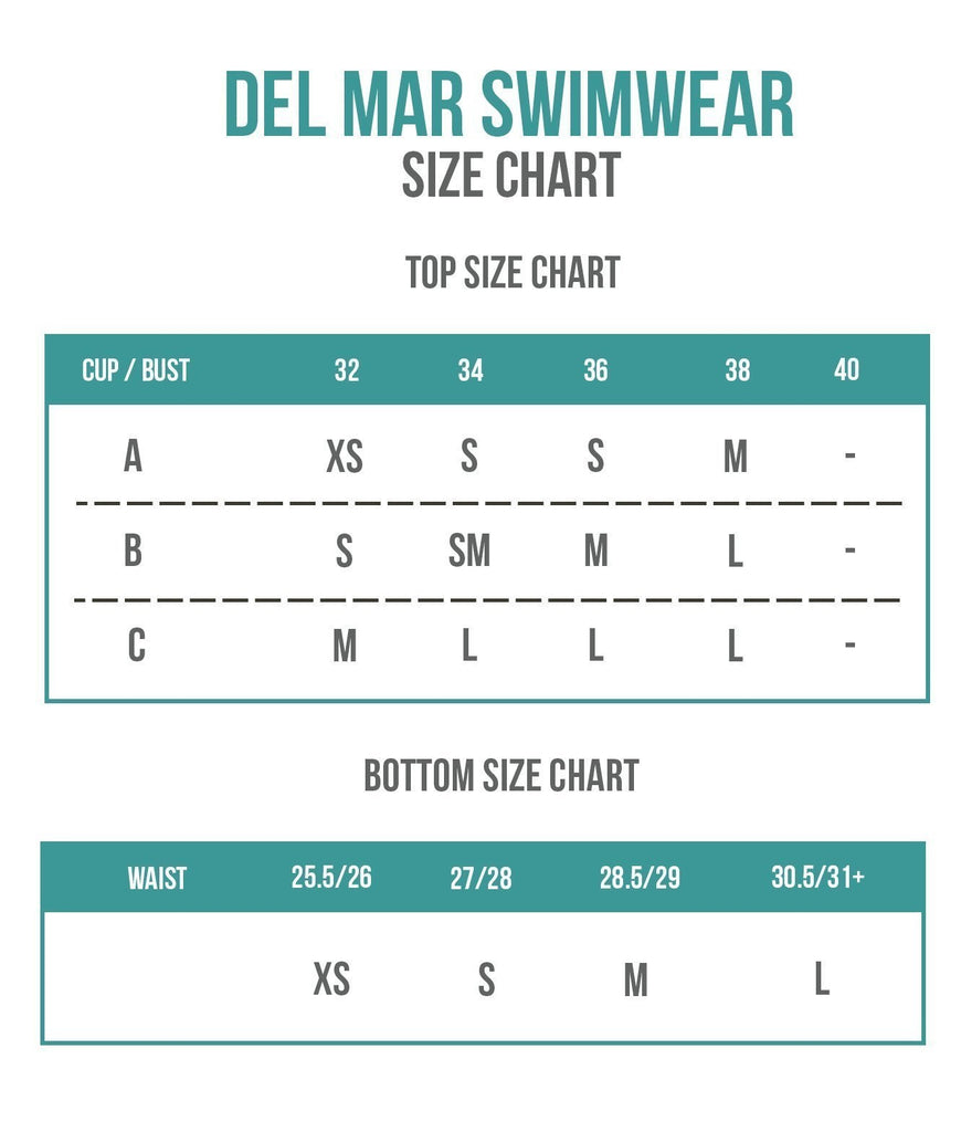 Size Chart Numbers To Letters