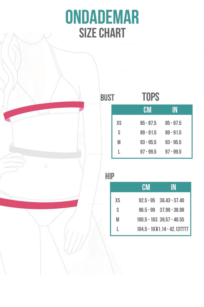 Triangle Bathing Suit Size Chart