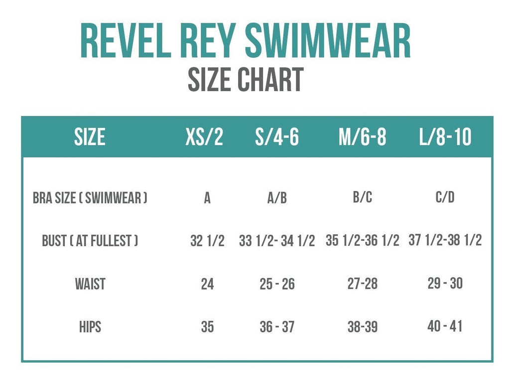 Swimsuit Conversion Chart