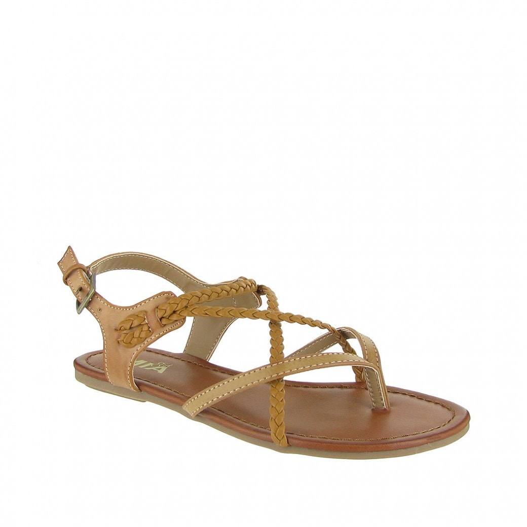 MIA Shoes Neutral Adrianna Sandals | Braided Sandal