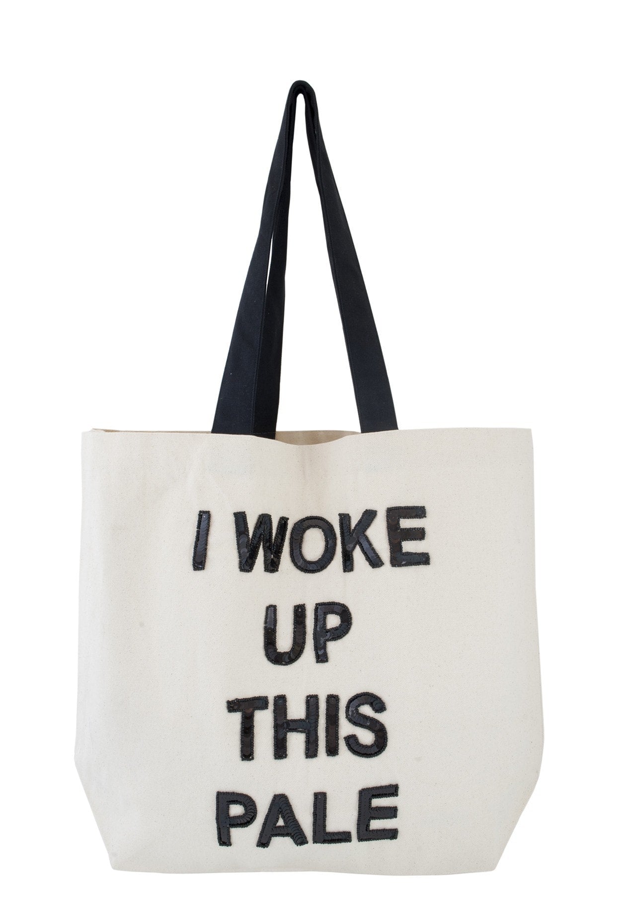 Big Tote Bags – I Woke Up This Pale – Brittany Treding Wear Tips