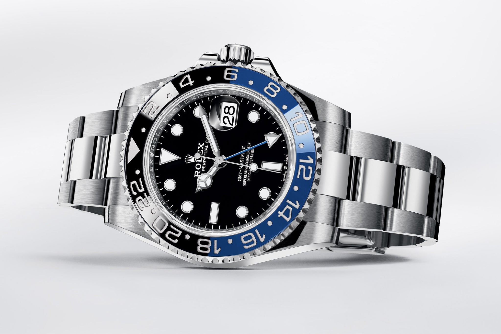 rolex stainless gmt