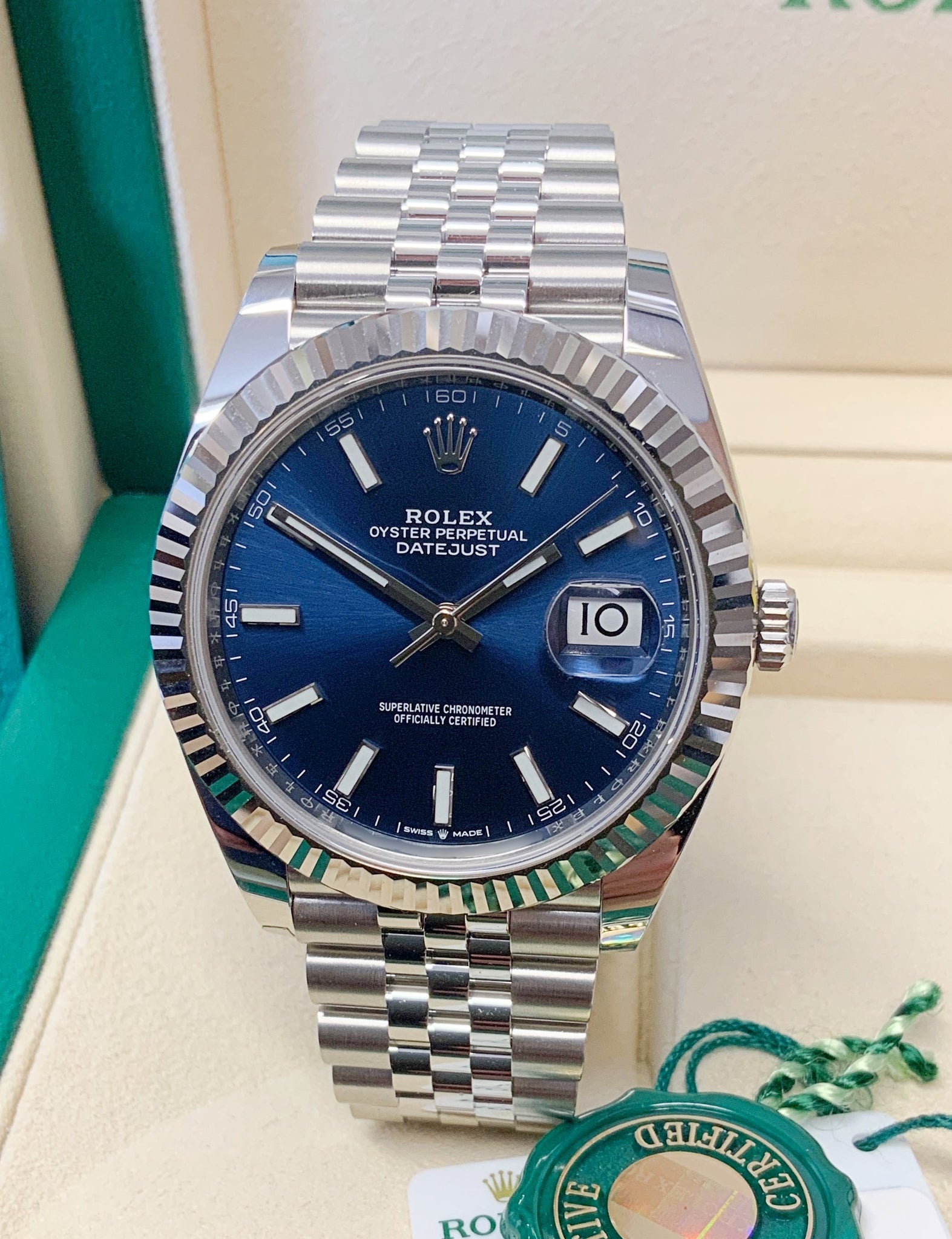 41mm datejust blue dial