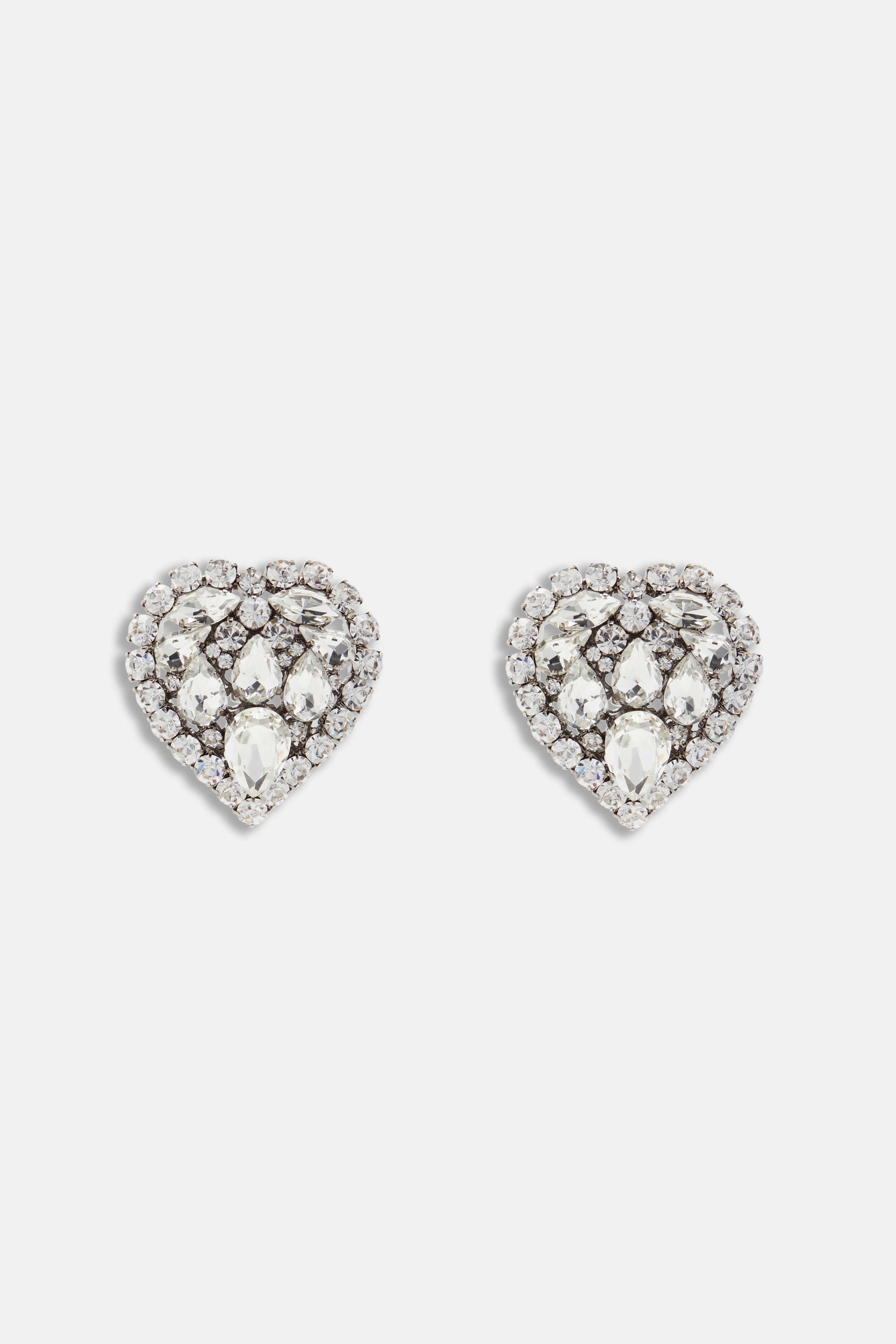 PEARL HEART EARRINGS – Alessandra Rich