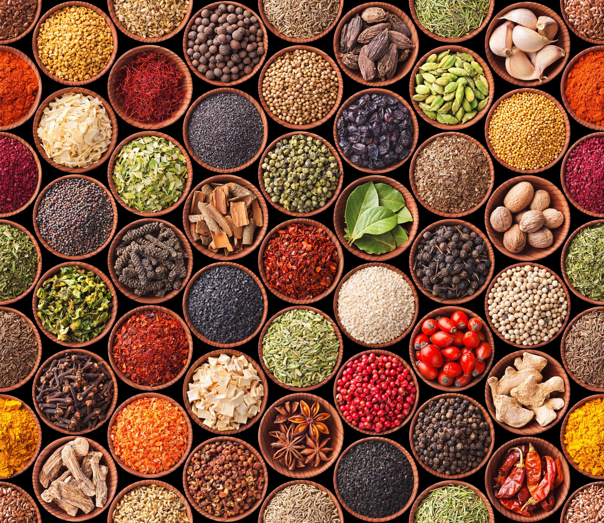 Herbs and Spices:
