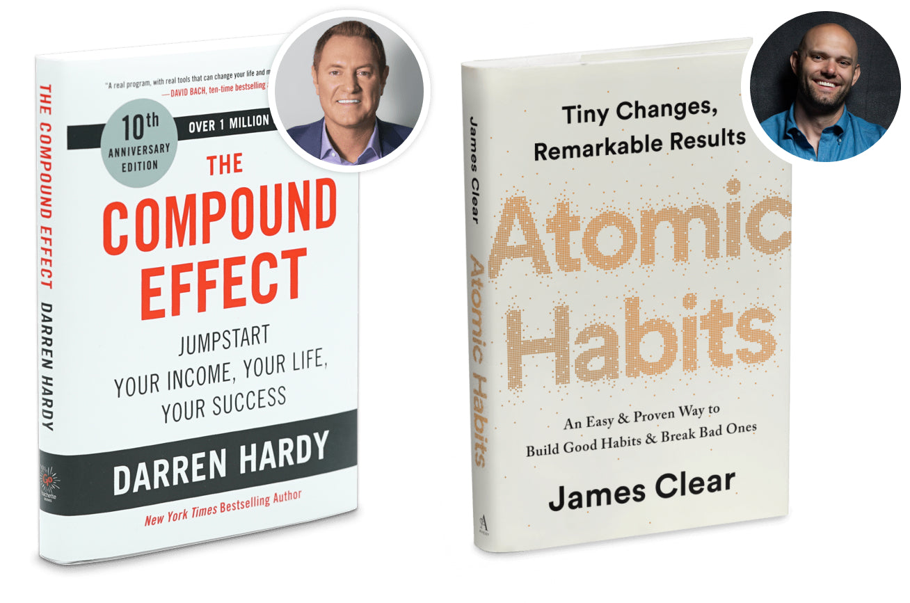 The Compound Effect and The Atomic Habits Book