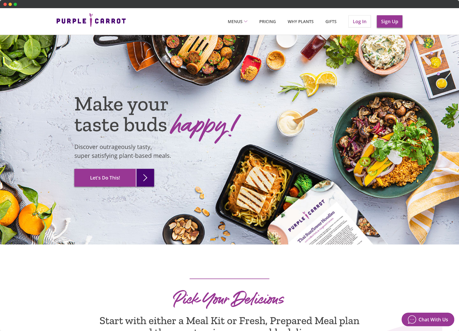 Purple Carrot Meal Delivery