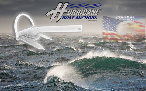 Hurricane Boat Anchors - Galvanized, Stainless Steel Boat 