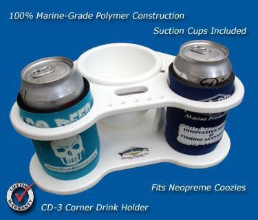 Corner Beverage/Cup/Drink Holders- 8 5/8" x 8 5/8" x 4 