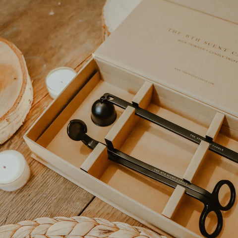 [The 6th Scent Candle] Wick Trimmer + Snuffer Set | Found Boutique