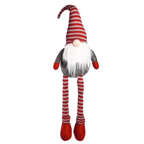 [Evergreen] Large Plush Sitting Santa Gnome | Found Boutique