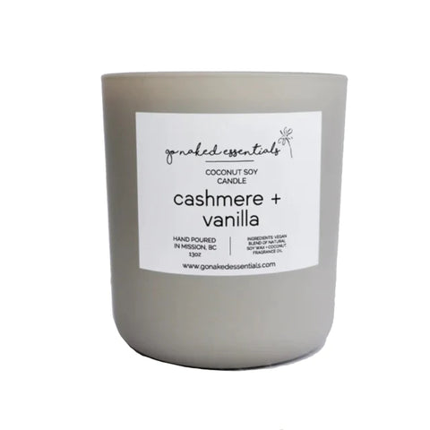 [Go Naked Essentials] Cashmere + Vanilla 13oz. Candle | Found Boutique