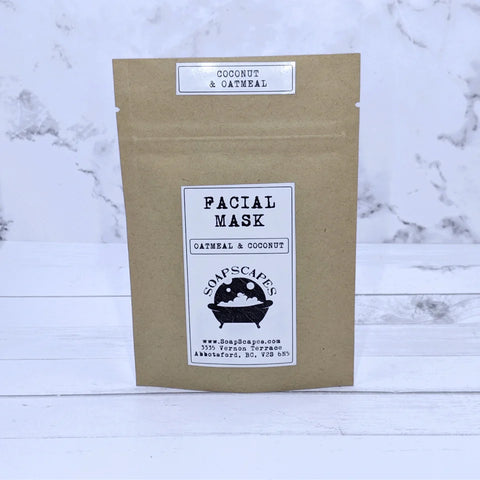 [SoapScapes] Coconut Oatmeal Facial Mask