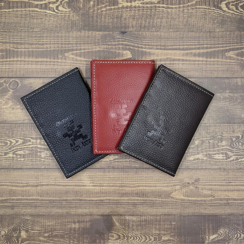 [Indie Arts Artisan Collective] Dark Brown Leather Card Holder