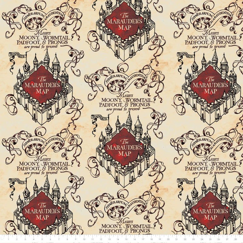 Harry Potter - Hogwarts Halloween Minky EZ Textiles Fabric Fabric Print – - by EZ Touch