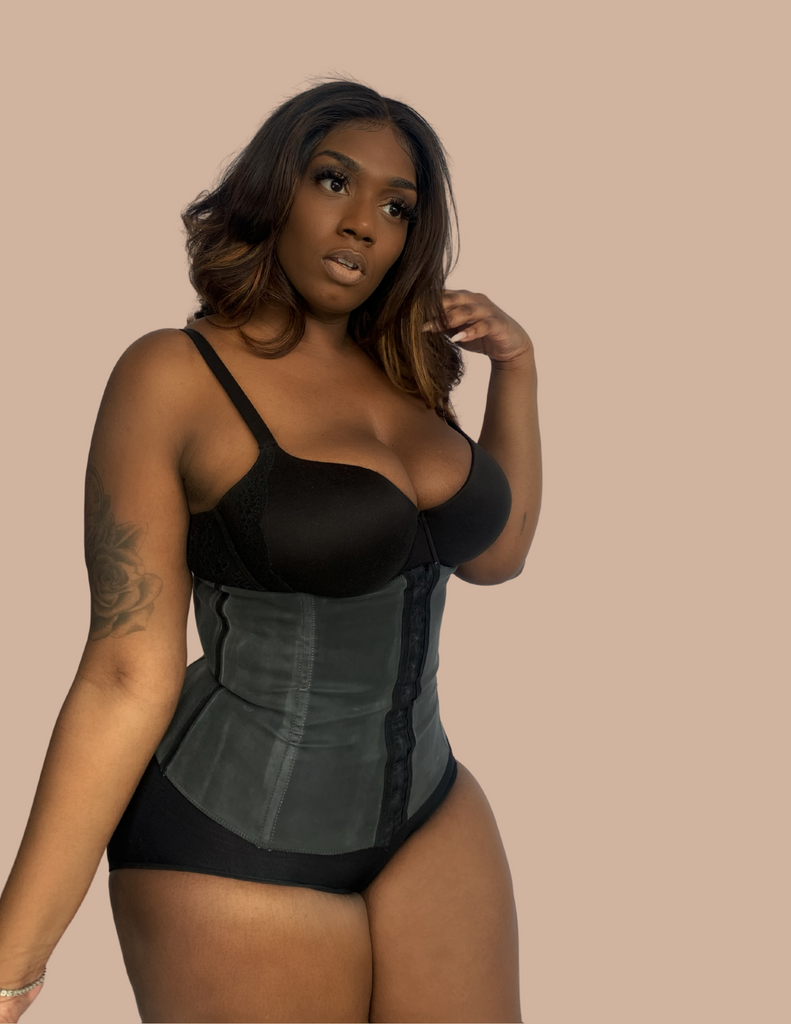 WAIST TRAINER WITH HOOKS – Body By Lorality