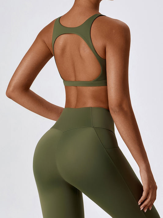 Backless Sports Bra – Bad Peach Fitness