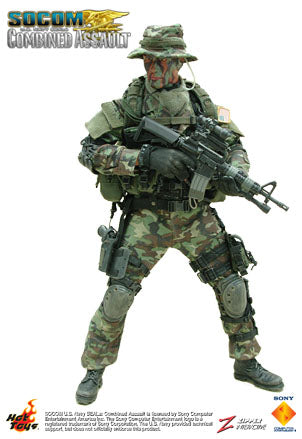 Hot Toys 1 6 12 U S Navy Seals Socom Combined Assault Action Figure Lavits Figure