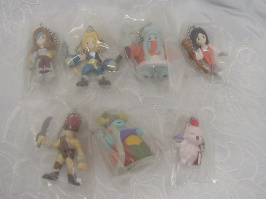 Final Fantasy IX - Compete set of 8 Bandai figures