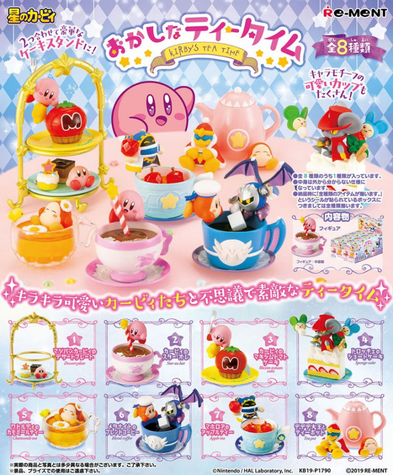 Re-ment Kirby's Dream Land Miniature Kirby Tea Time Sealed Box 8 Rando –  Lavits Figure