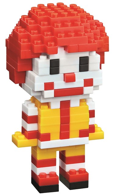 Mcdonalds x Nanoblock Ronald & Friends Character Limited Edition