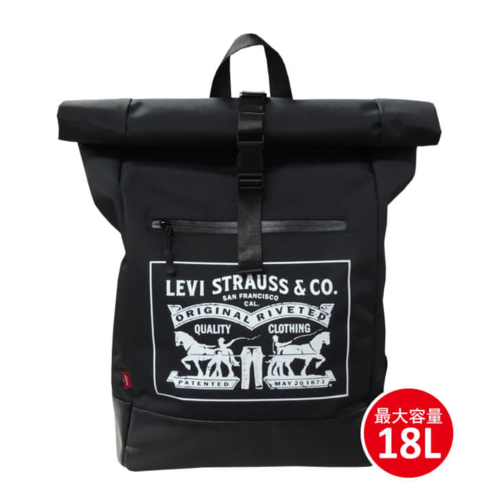 levi's backpack black