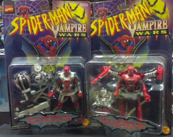 spiderman action figure set