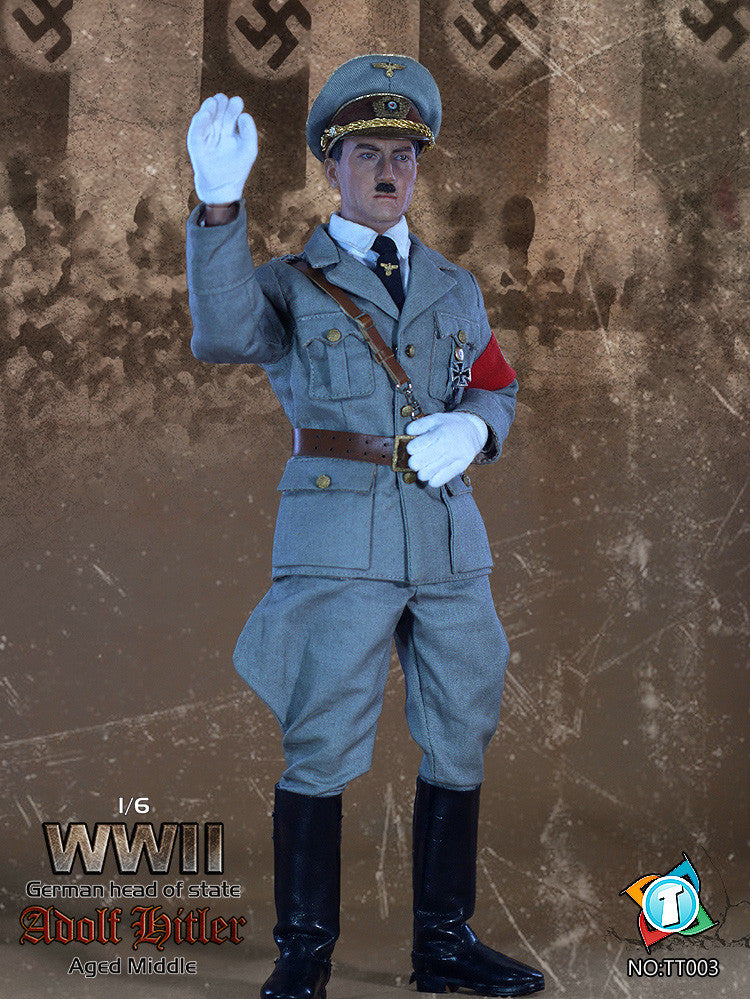 Tit Toys 1/6 12" TT003 WWII German Adolf Hitler Aged Middle Ver Action