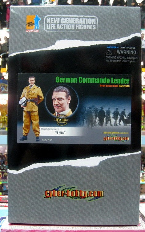 Dragon 12" 1/6 German Commando Leader Gran Sasso Raid Italy 1943 Hauptsturmfuhrer Otto Action Figure - Lavits Figure