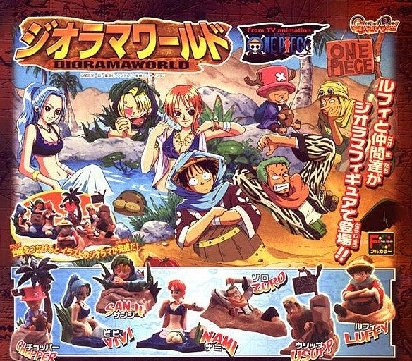 Bandai One Piece Gashapon Diorama World Part 1 7 Figure Set Lavits Figure