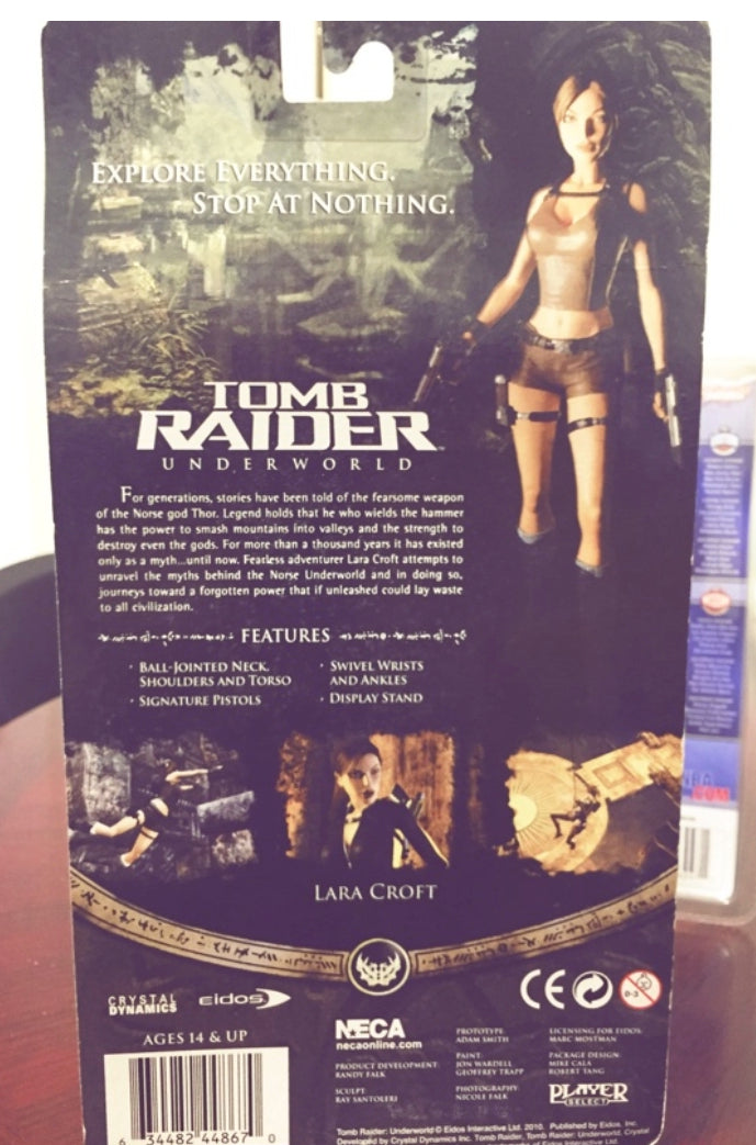 Neca Tomb Raider Underworld Lara Croft Action Figure – Lavits Figure