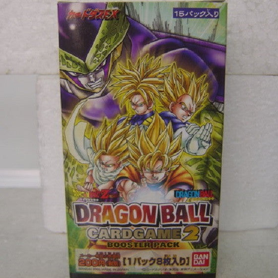 Bandai Dragon Ball Db Dbz Card Game Booster Pack Part 2 Sealed Box Lavits Figure