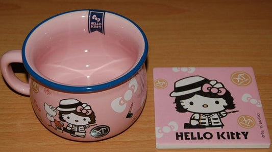 Limited Edition Taiwan 7-11 Hello Kitty PINK Cookware Made in Taiwan  Single's Pot Non-Slip Handle Soup Pot 2 Non-Slip Handles Pot Inspired by  You.