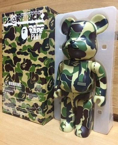 Medicom Toy 2008 Be@rbrick 400% A Bathing Ape Bape Play Brown Ver 11