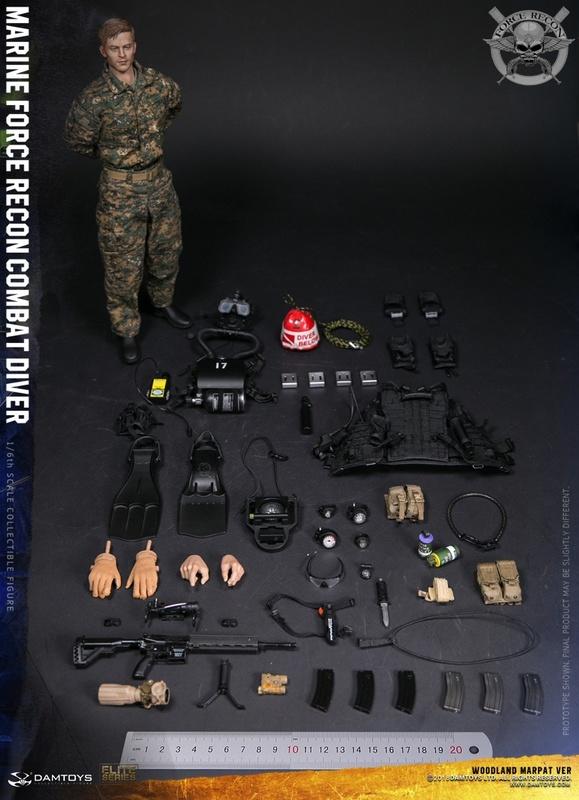 Damtoys 1/12 Pocket Elite Series PES009 The Vietnam War Marine