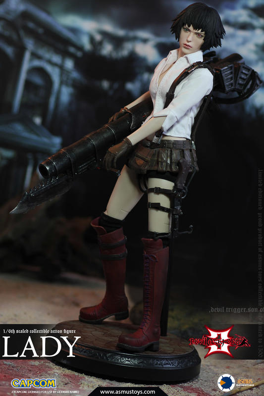 Asmus Toys QB005 Dante Devil May Cry 4 DMC4 Qbitz 4 Figure Doll