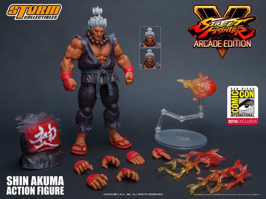 Original Storm Toys Guile-Figura Ultra Street Fighter II, modelo Street  Fighter, brinquedo colecionável, presente de