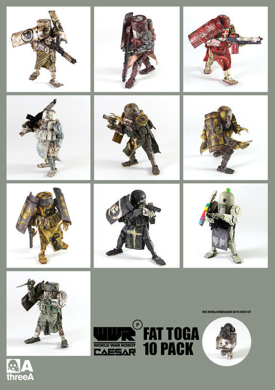 ThreeA 3A Toys 1/12 Ashley Wood WWRp Caesar Internal Investigation 